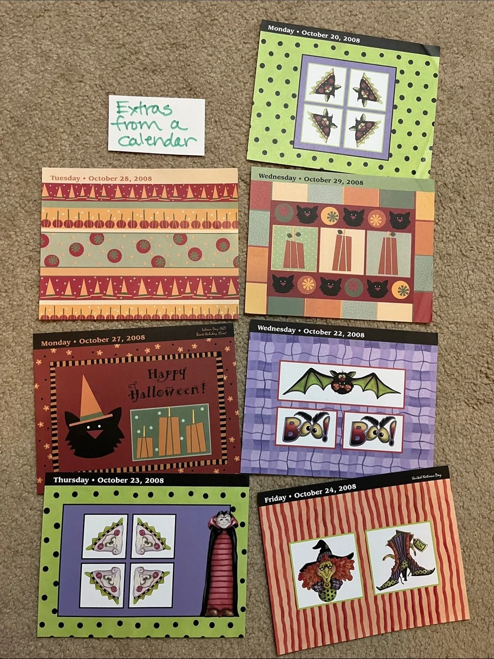 Halloween Scrapbooking Bundle | 15 Sheets 12x12 Paper, Stickers & Die Cuts